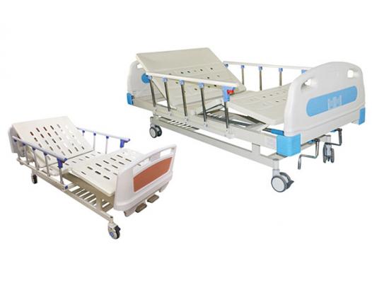 bx-b010整體沖孔面、手動雙搖病床