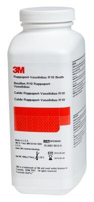 3m? rappaport-vassilidias r10培養(yǎng)基 bp0288500，500 g，1件裝