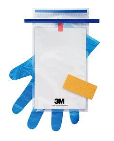 3M? 海綿涂抹棒，含10毫升D/E中和緩沖液和1副無菌手套 HS10DE2G，100套/箱