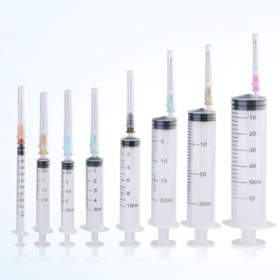 麥迪康一次性使用無菌注射器 帶針 10ml、20ml、25ml
