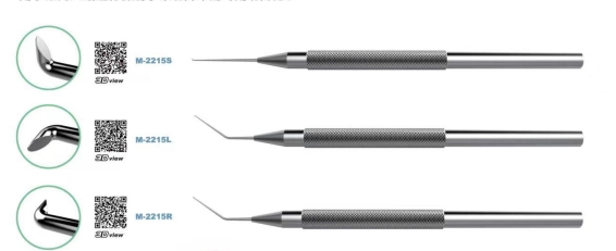 醫(yī)納密小梁切開器型號(hào)：m-2215/規(guī)格：m-2215l，m-2215r，m-2215s